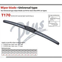 T170 4s Shop Smooth Multifit Efficient Long Service Life Premium Natural Rubber Refill Windshield Passenger Driver Wiper Blade
